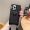 Prada iPhone Case In Saffiano Leather with Shoulder Strap Black