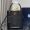 Prada 1BA212 Panier Medium Bag in Saffiano Leather with Leather Key Ring Black/Red