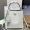 Prada 1BA212 Panier Medium Bag in Saffiano Leather with Leather Key Ring White