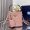 Prada 1BA217 Panier Mini Bag in Saffiano Leather with Leather Key Ring Pink