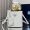 Prada 1BA217 Panier Mini Bag in Saffiano Leather with Leather Key Ring White