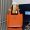 Prada 1BA349 Liaison Mini Handbag in Leather Orange