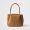Prada 1BA362 Liaison Mini Handbag in Leather Brown