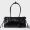 Prada 1BA426 Bonnie Medium Bag in Naplak Patent Leather Black
