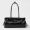 Prada 1BA426 Bonnie Medium Handbag in Leather Black