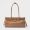 Prada 1BA426 Bonnie Medium Handbag in Leather Brown