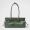 Prada 1BA426 Bonnie Medium Handbag in Leather Green