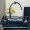 Prada 1BA426 Bonnie Medium Handbag in Leather Navy Blue