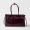 Prada 1BA433 Bonnie Large Handbag in Leather Burgundy