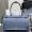 Prada 1BA433 Bonnie Large Handbag in Nubuck Leather Blue