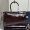 Prada 1BA439 Bonnie Extra-Large Handbag in Leather Coffee