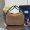 Prada 1BA451 Darling Handbag in Suede Brown