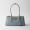 Prada 1BA457 Galleria Medium Bag in Leather Light Blue