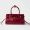 Prada 1BA486 Bonnie Mini Handbag in Leather Red