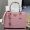 Prada 1BA863 Galleria Medium Bag in Saffiano Leather Pink