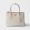 Prada 1BA863 Galleria Medium Bag in Saffiano Leather White