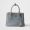 Prada 1BA896 Galleria Small Bag in Leather Blue