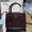Prada 1BA906 Galleria Mini Bag in Saffiano Leather Burgundy