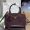 Prada 1BA916 Galleria Mini Bag in Saffiano Leather Burgundy