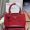 Prada 1BA916 Galleria Mini Bag in Saffiano Leather Red