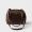 Prada 1BB167 Carry Top-Handle Mini Bag in Antiqued Leather Brown