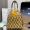 Prada 1BC111 Noue Medium Macrame Bag in Cotton Yellow