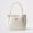 Prada 1BC145 Small Handbag in Leather white