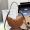 Prada 1BC194 Arque Small Shoulder Bag in Leather Brown
