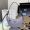 Prada 1BC194 Arque Small Shoulder Bag in Leather Light Purple