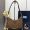 Prada 1BC204 Re-Edition Mini Bag in Suede Brown