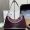 Prada 1BC228 Aimee Large Shoulder Bag in Leather Burgundy