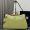 Prada 1BC228 Aimee Large Shoulder Bag in Leather Green