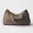 Prada 1BC228 Aimee Large Shoulder Bag in Leather Grey
