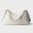 Prada 1BC228 Aimee Large Shoulder Bag in Leather White