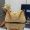 Prada 1BC229 Aimee Medium Shoulder Bag in Raffia Beige