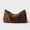 Prada 1BC231 Aimee Large Shoulder Bag in Nubuck Leather Brown