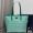 Prada 1BD552 Tessuto Triangulum Tote Bag in Re-Nylon Green