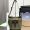 Prada 1BE106 Route Mini Bucket Bag in Canvas and Leather Khaki