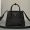 Prada 1BG443 Double Small Bag in Grained Leather Black