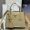 Prada 1BG443 Double Small Bag in Saffiano Leather with Leather Key Ring Beige
