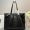 Prada 1BG460 Large Tote Bag in Leather Black
