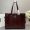Prada 1BG460 Large Tote Bag in Leather Coffee