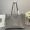 Prada 1BG460 Large Tote Bag in Leather Grey