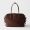 Prada 1BG600 Large Tote Bag in Leather Brown
