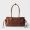 Prada 1BG628 Bonnie Medium Tote Bag in Antiqued Leather Brown