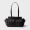Prada 1BG645 Route Medium Tote Bag in Leather Black
