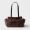 Prada 1BG645 Route Medium Tote Bag in Leather Brown