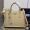 Prada 1BG775 Double Large Tote Bag in Saffiano Leather Beige