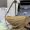 Prada 1BH190 Triangle Shoulder Bag in Raffia Beige