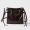 Prada 1BH229 Bonnie Mini Shoulder Bag in Leather Dark Brown